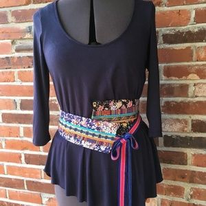 A Common Thread Anthropologie Modern Obi Wrap Top